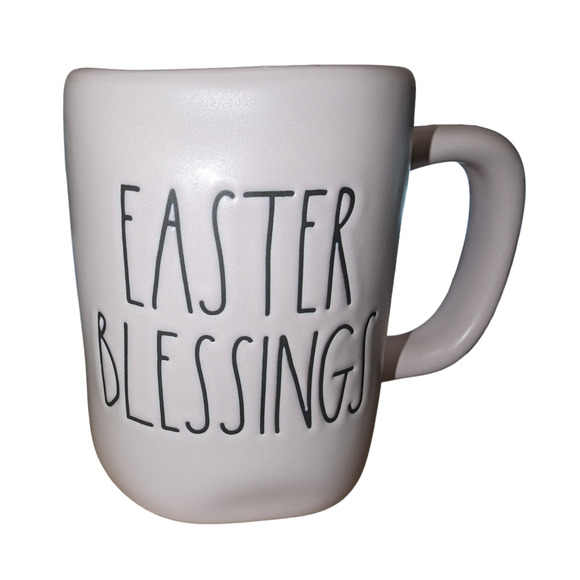Rae Dunn EASTER BLESSINGS Mug with Three Eggs on the Inside - Gift Wrapped! - Picture 3 of 4